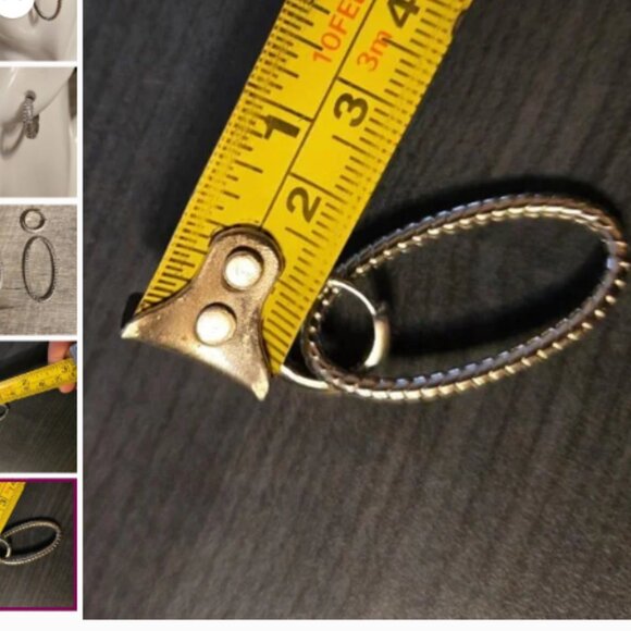 NWT Sterling Silver double dangling oval pendant earrings - Picture 7 of 7